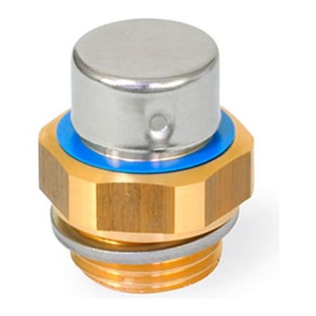 J.W. Winco Brass Breather Filter with G 3/8" Pipe Thread - J.W. Winco 882-G3/8-MS-M 882-G3/8-MS-M